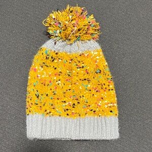 Colorful Knit Pom-Pom Beanie